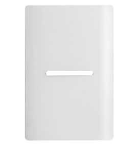Placa P/ 1 Interruptor Horizontal 4x2 - Novara Branco
